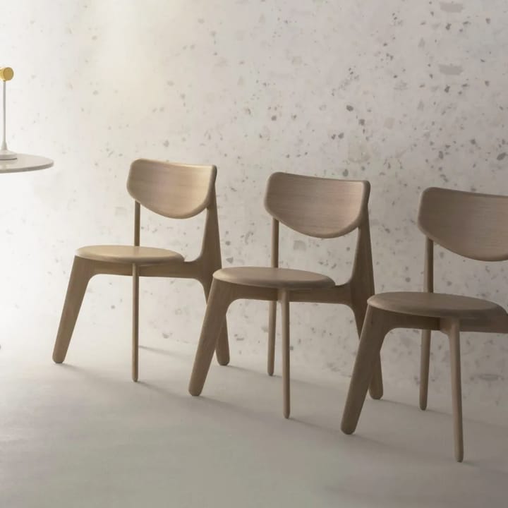 Slab Dining stoel, Eiken matgelakt Tom Dixon