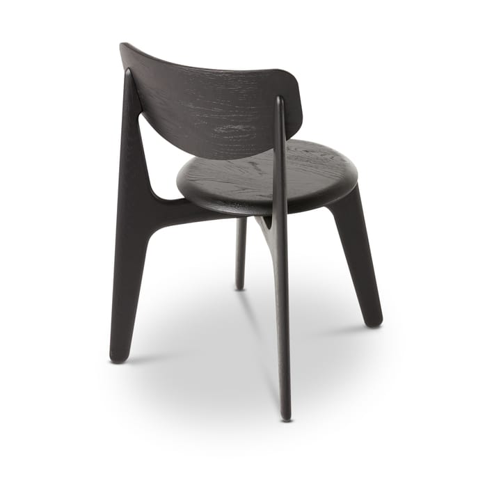 Slab Dining stoel, Zwart Tom Dixon