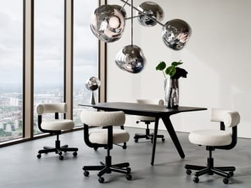 Slab Individual bureau 60x120 cm - Zwarte eik - Tom Dixon