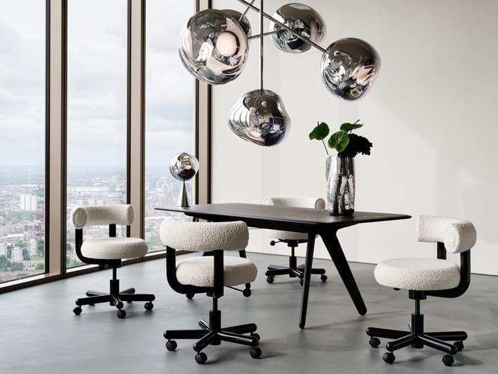 Slab Individual bureau 60x120 cm, Zwarte eik Tom Dixon