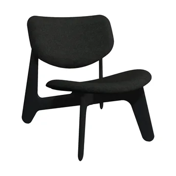 Slab loungestoel gestoffeerde zitting - Natural brushed oak-Hallingdal 0180 CMHR - Tom Dixon