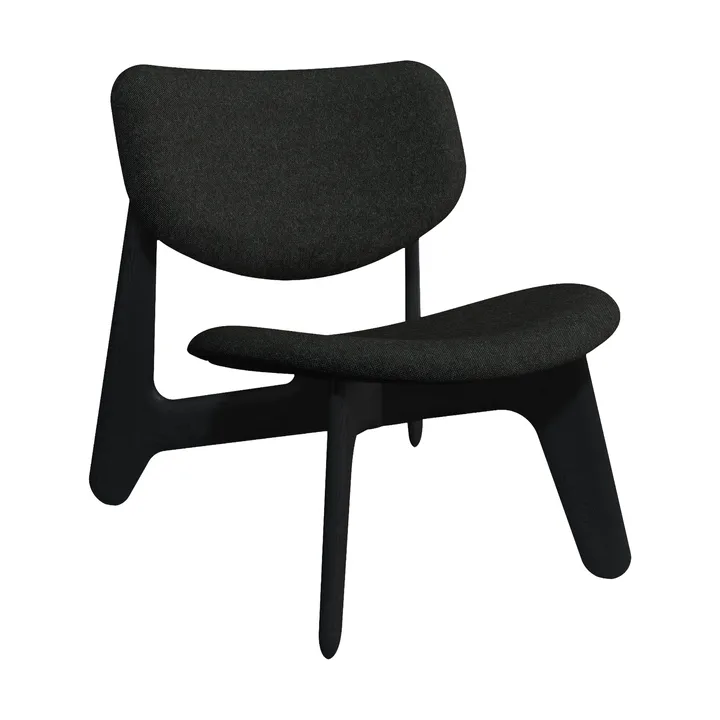 Slab loungestoel gestoffeerde zitting - Natural brushed oak-Hallingdal 0180 CMHR - Tom Dixon