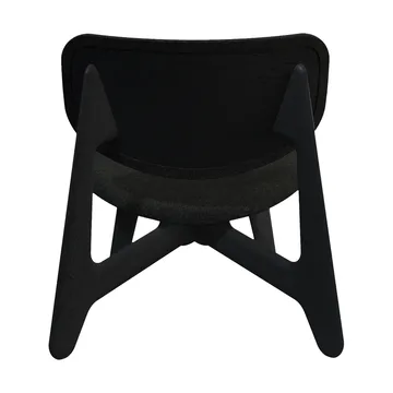 Slab loungestoel gestoffeerde zitting - Natural brushed oak-Hallingdal 0180 CMHR - Tom Dixon