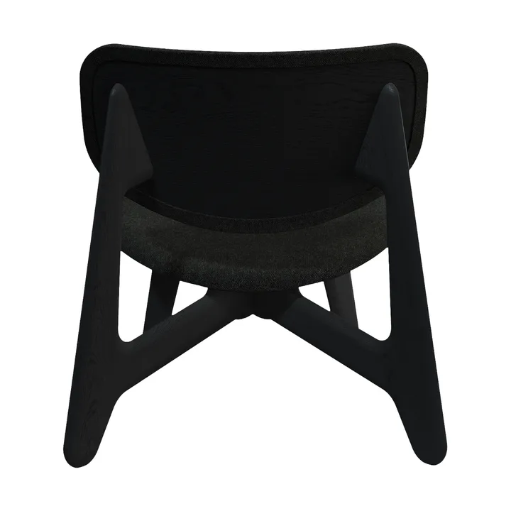 Slab loungestoel gestoffeerde zitting - Natural brushed oak-Hallingdal 0180 CMHR - Tom Dixon