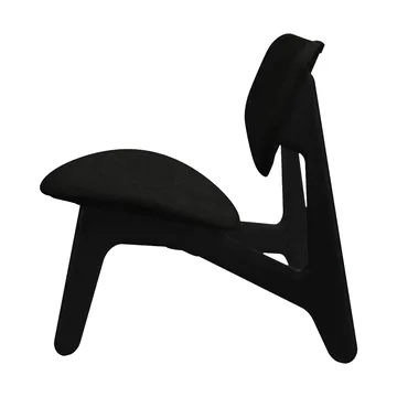 Slab loungestoel gestoffeerde zitting - Natural brushed oak-Hallingdal 0180 CMHR - Tom Dixon