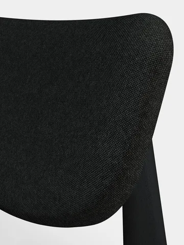 Slab loungestoel gestoffeerde zitting - Natural brushed oak-Hallingdal 0180 CMHR - Tom Dixon