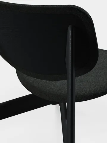 Slab loungestoel gestoffeerde zitting - Natural brushed oak-Hallingdal 0180 CMHR - Tom Dixon