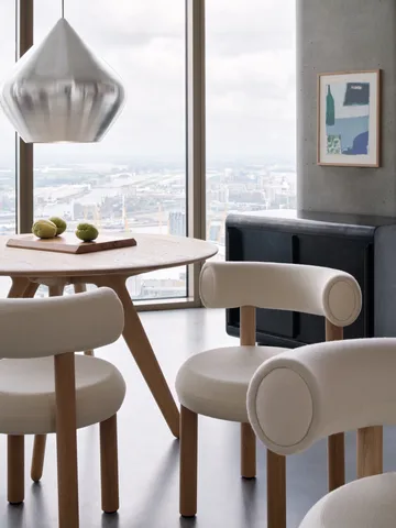 Slab ronde tafel large Ø120 cm - Natural - Tom Dixon