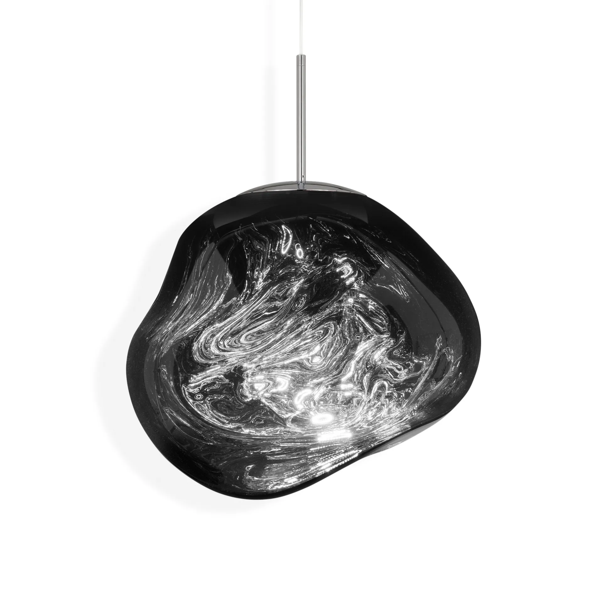 Smelttegellamp LED, Chroom Tom Dixon
