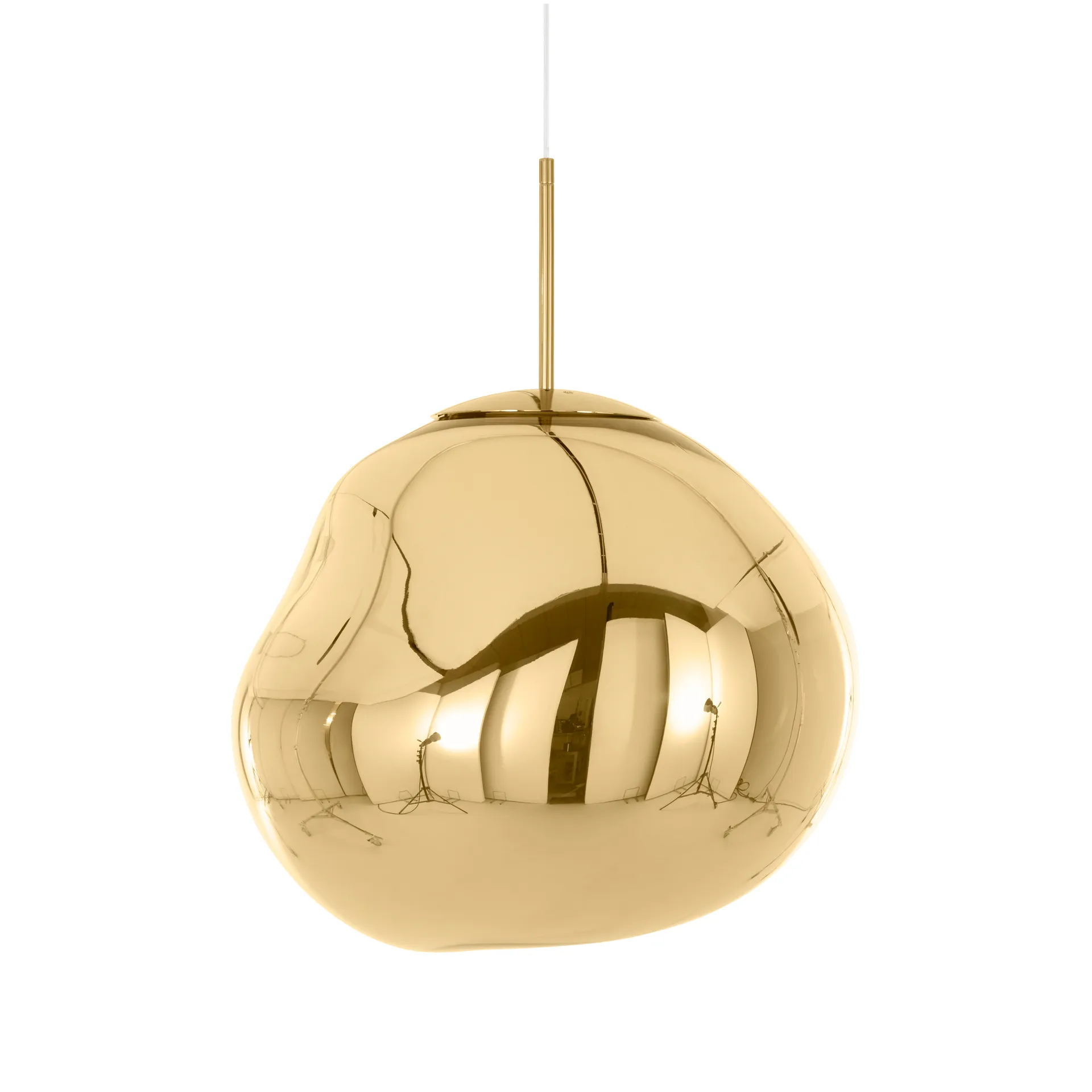 Smelttegellamp LED, Goud Tom Dixon