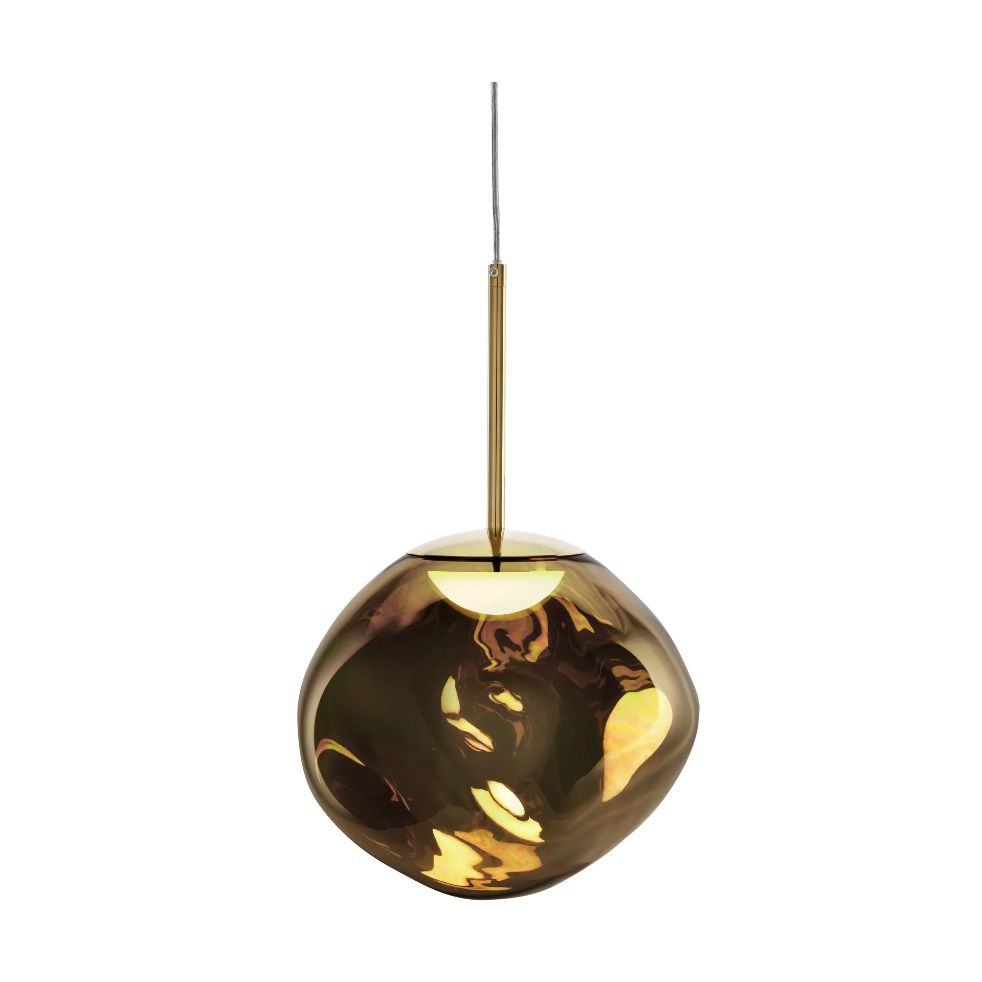 Smelttegellamp mini LED, Brons Tom Dixon