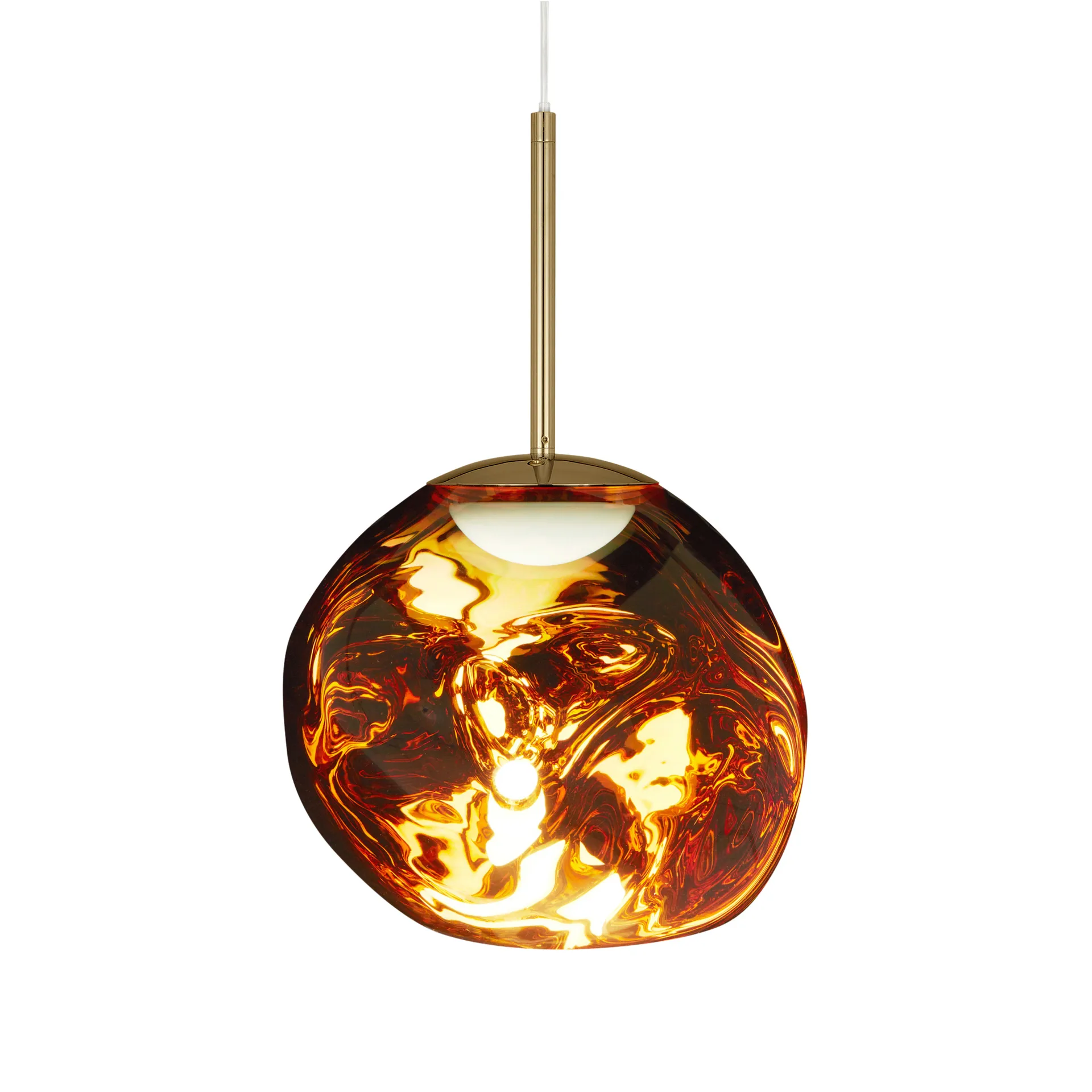 Smelttegellamp mini LED, Goud Tom Dixon