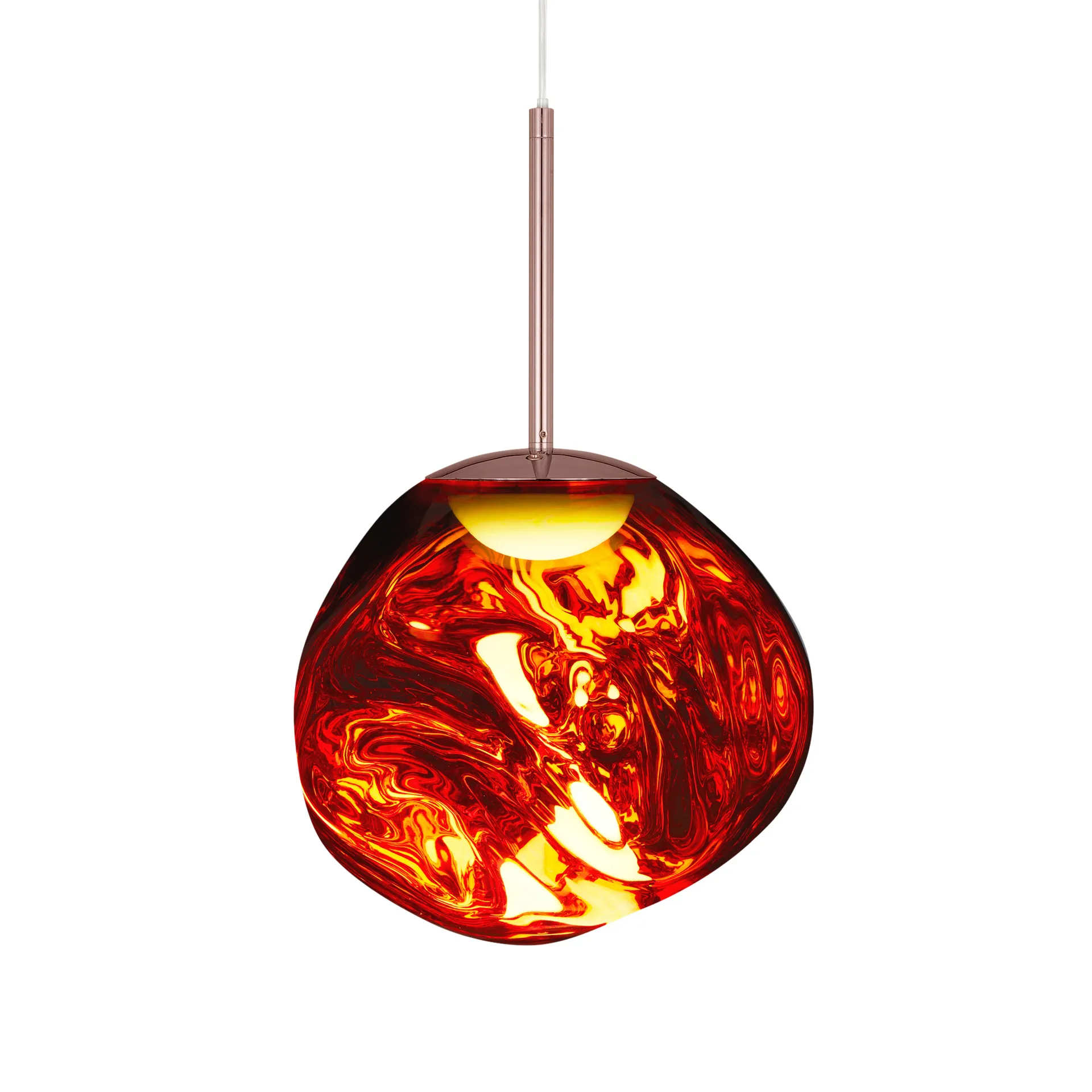 Smelttegellamp mini LED, Koper Tom Dixon