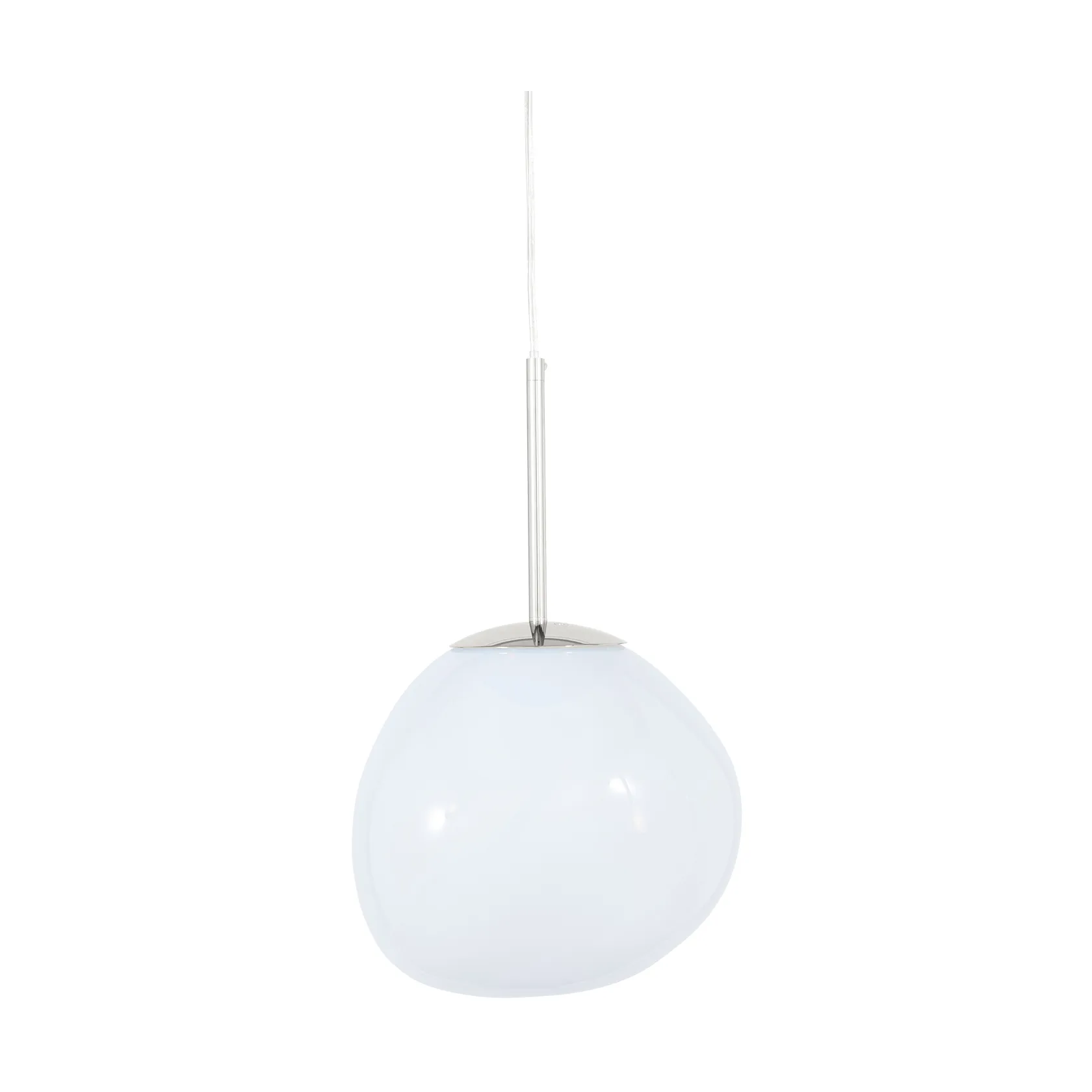Smelttegellamp mini LED, Opal-silver Tom Dixon