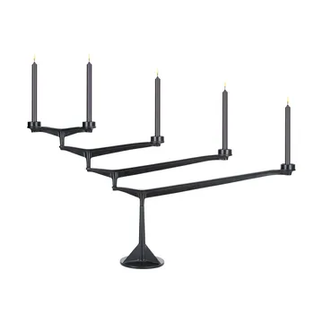 Spin kandelaar - Zwart - Tom Dixon