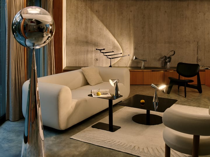 Spin kandelaar, Zwart Tom Dixon