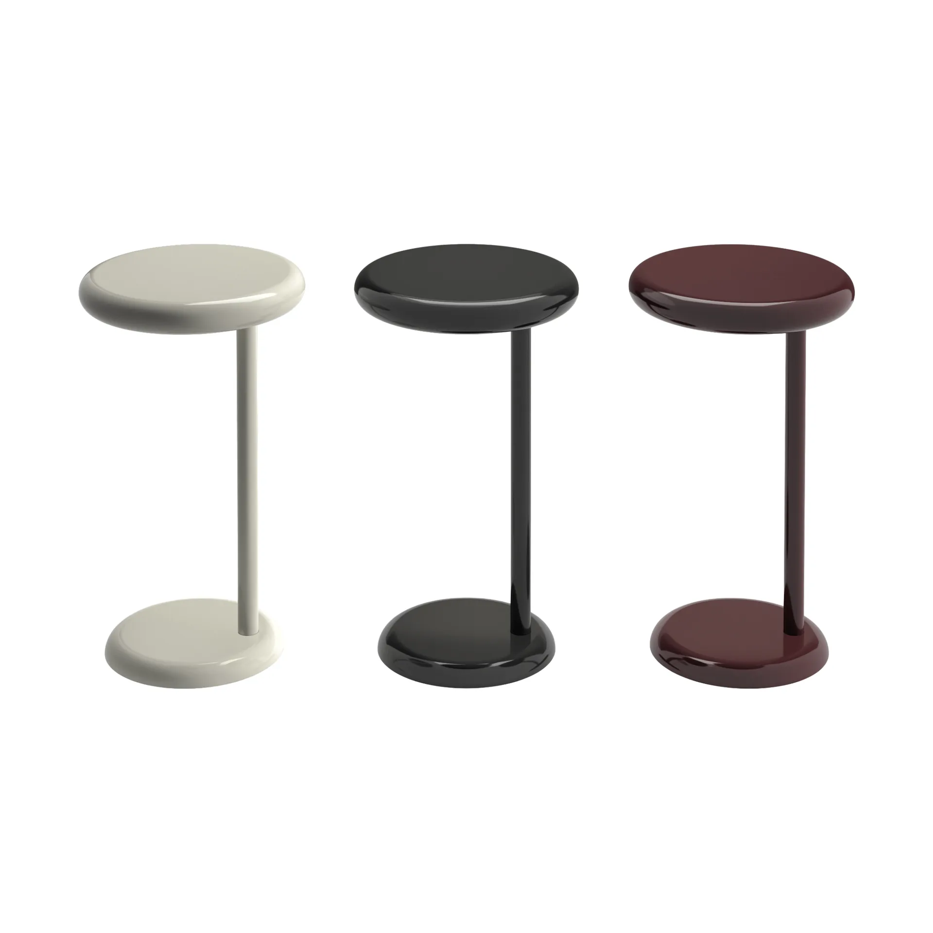 Spot bijzettafel, Black, Ø35x55 cm Tom Dixon