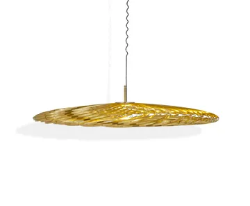 Spring hanglamp LED messing - Groot - Tom Dixon