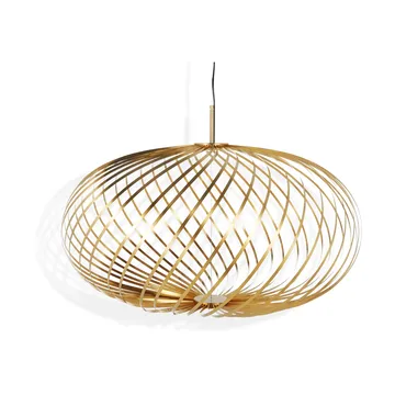 Spring hanglamp LED messing - Medium - Tom Dixon