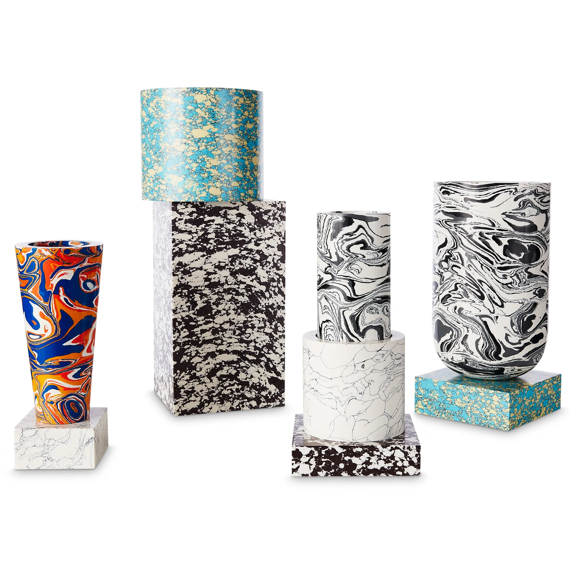 Swirl Medium vaas 29 cm, Multi Tom Dixon