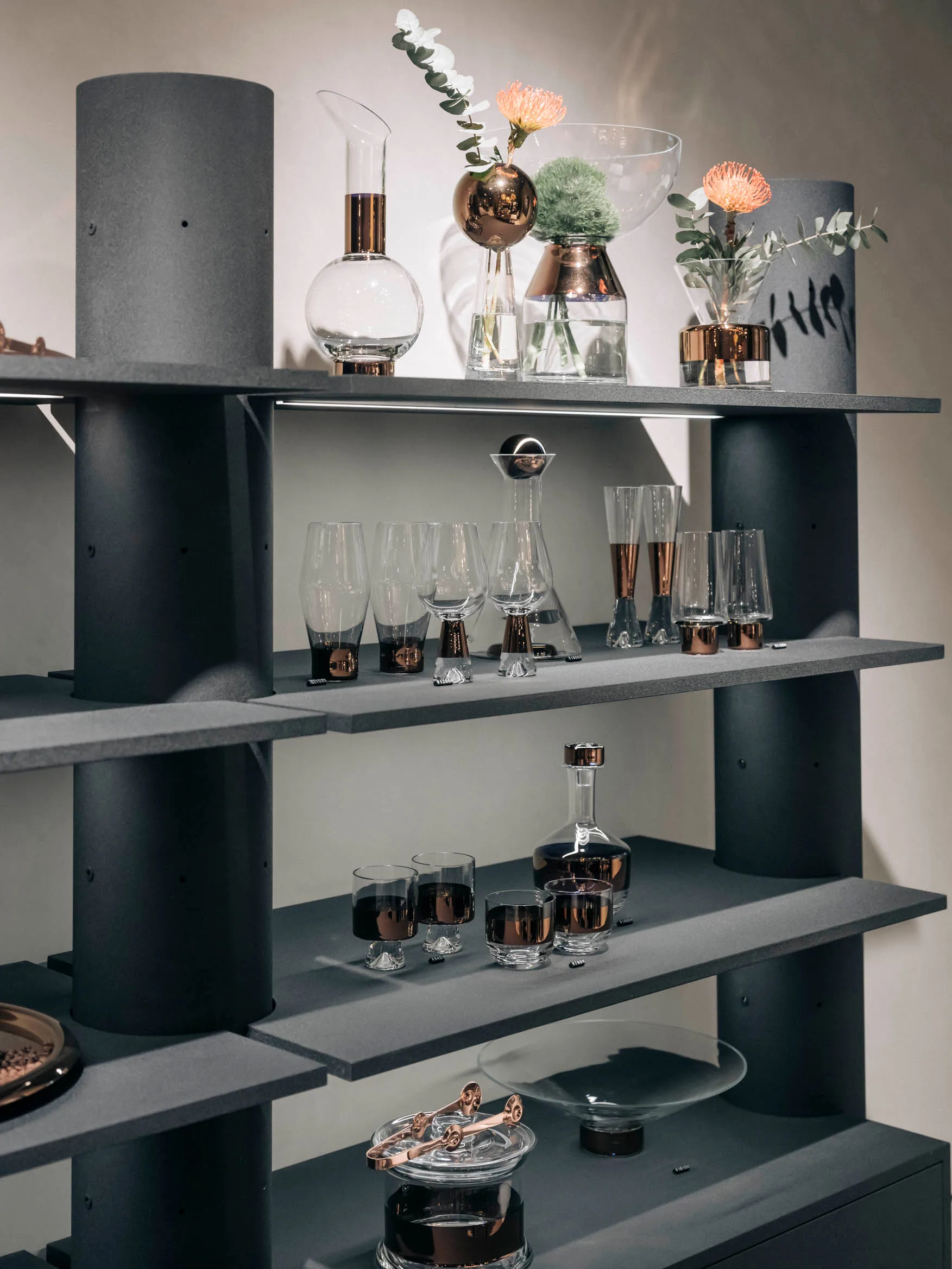 Tank champagneglas 2-pack, Koperkleurig Tom Dixon