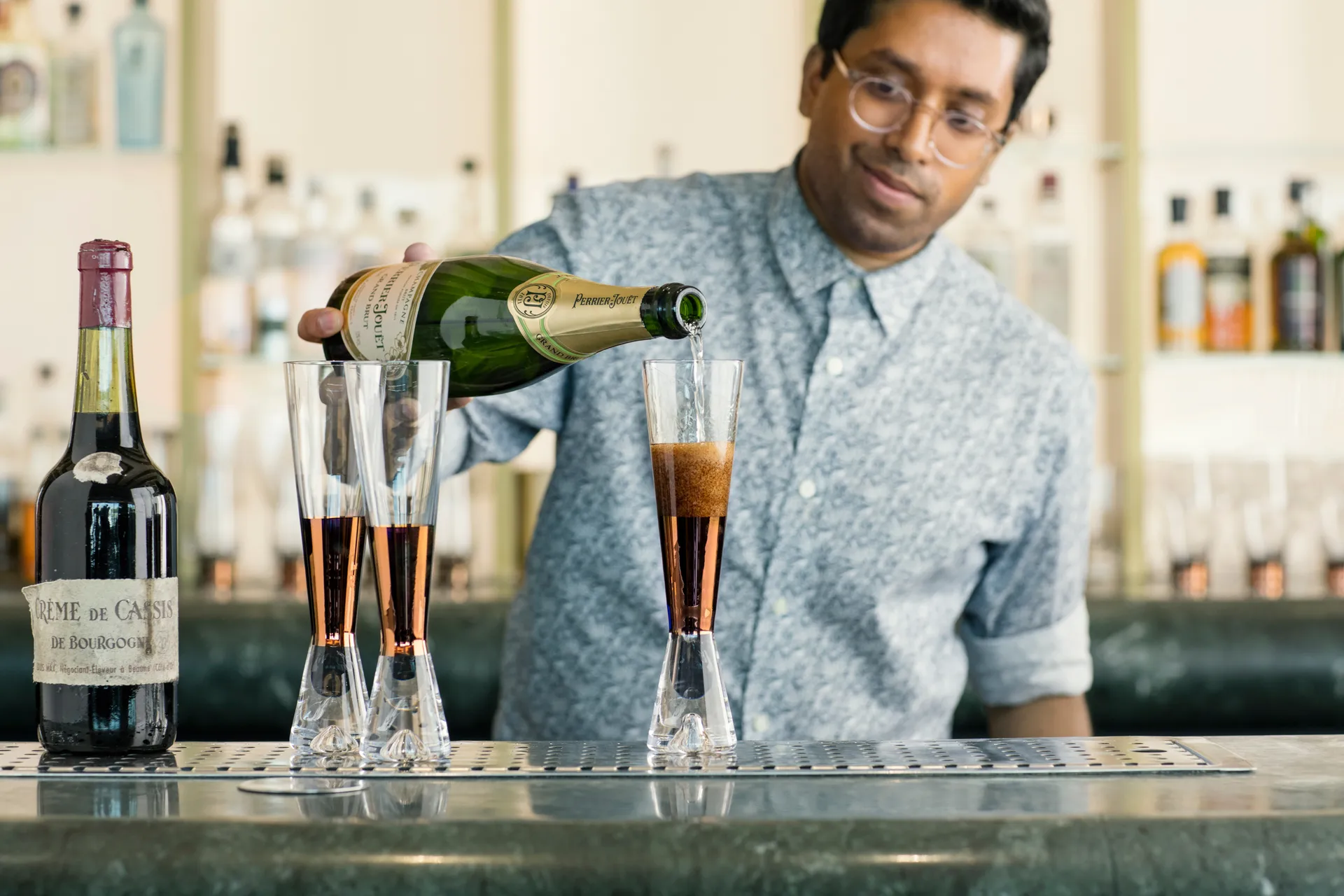 Tank champagneglas 2-pack, Koperkleurig Tom Dixon