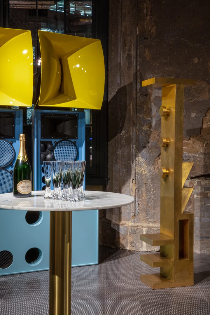 Tank champagneglas 2-pack, Zwart Tom Dixon