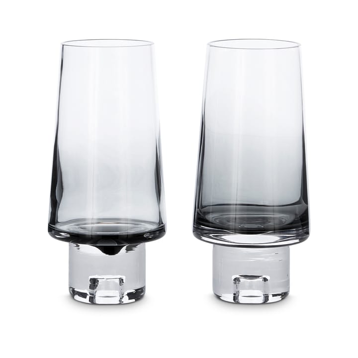 Tank hoge drinkglazen 2-pack - Zwart - Tom Dixon