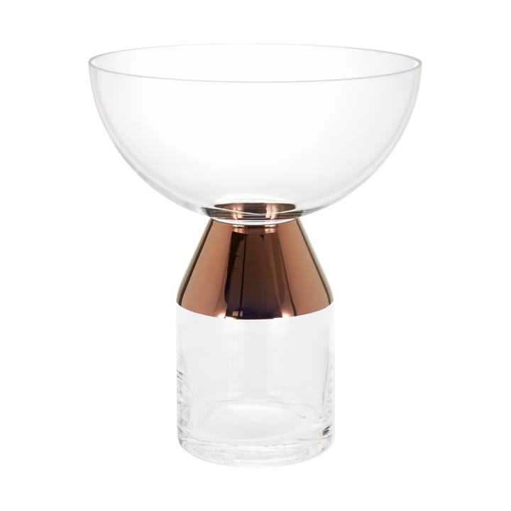 Tank vaas large 36 cm - Clear-koper - Tom Dixon