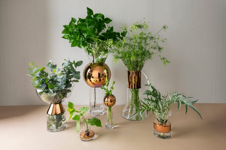Tank vaas large 36 cm, Clear-koper Tom Dixon