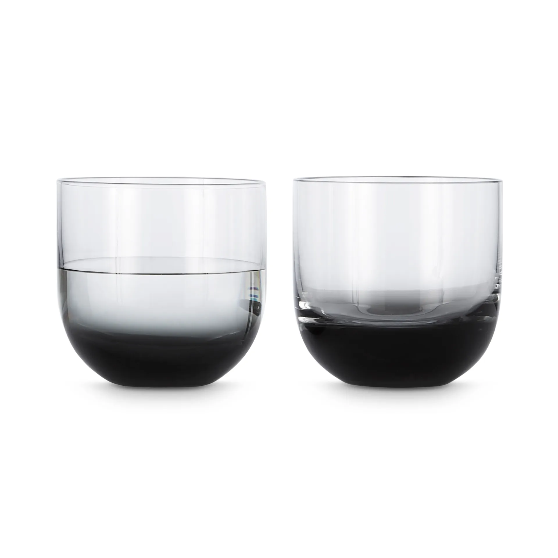 Tank whiskyglazen 2-pack, Zwart Tom Dixon