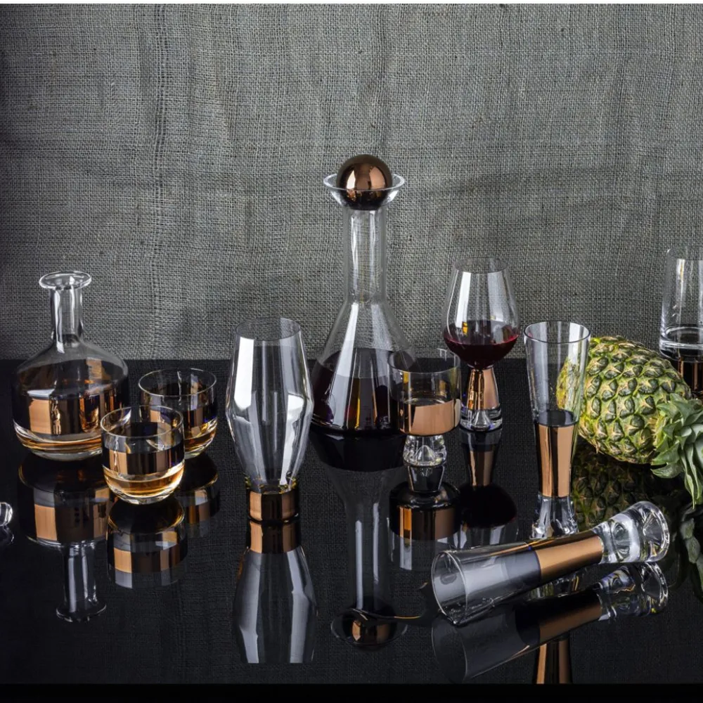 Tank whiskykaraf 1 L, Koperkleurig Tom Dixon