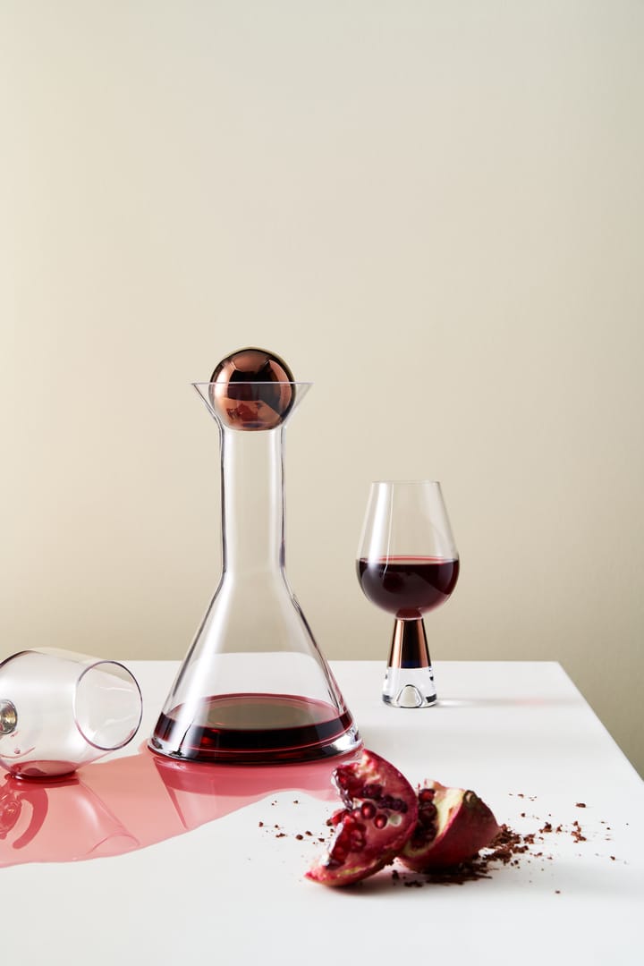 Tank wijnglazen 2-pack, Koperkleurig Tom Dixon