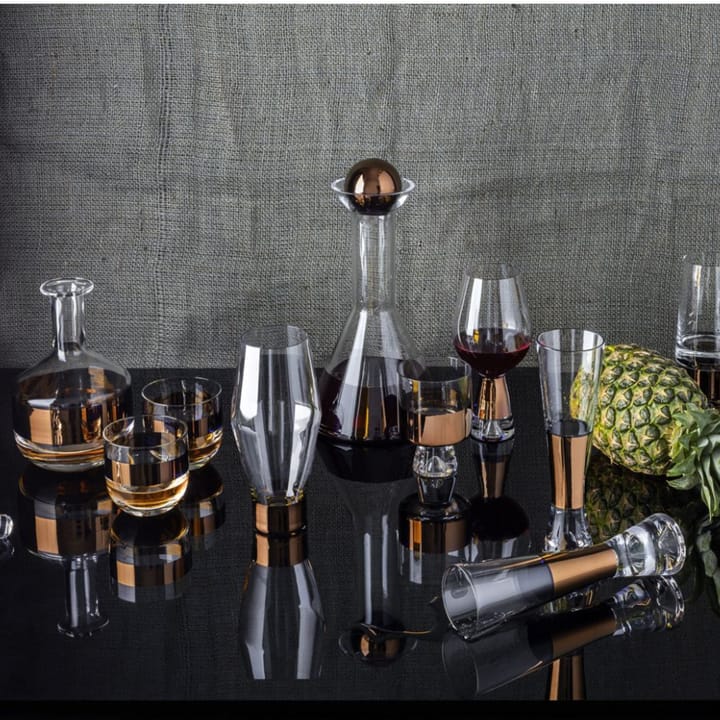 Tank wijnglazen 2-pack, Koperkleurig Tom Dixon