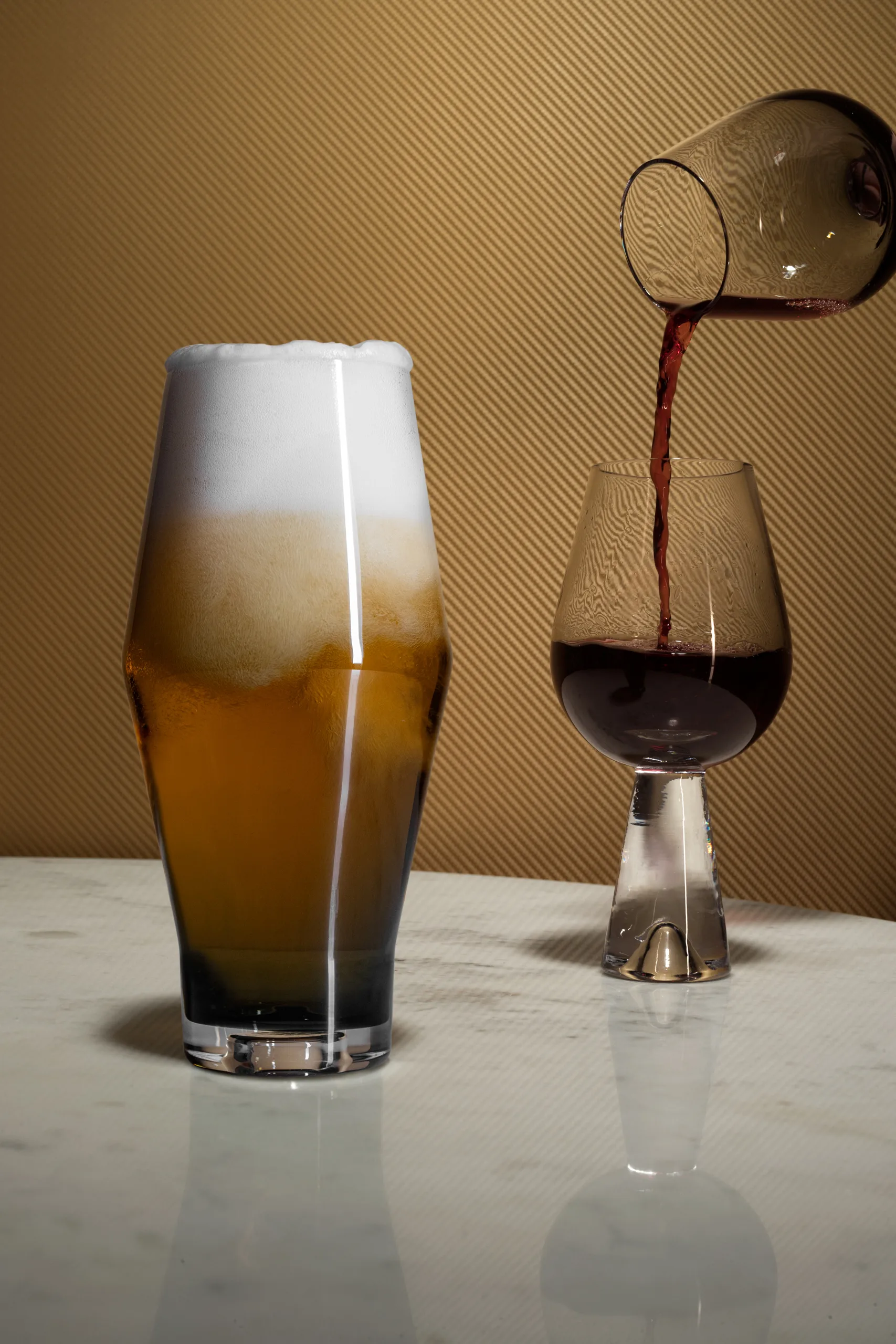 Tank wijnglazen 2-pack, Zwart Tom Dixon