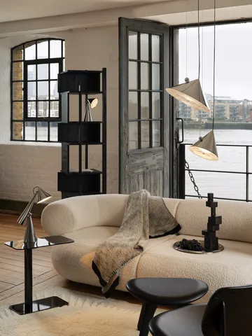Thread vilt 140x180 cm - Black & White - Tom Dixon