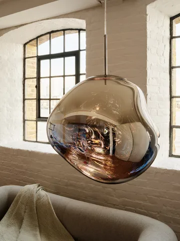 Thread vilt 140x180 cm - Blue & White - Tom Dixon