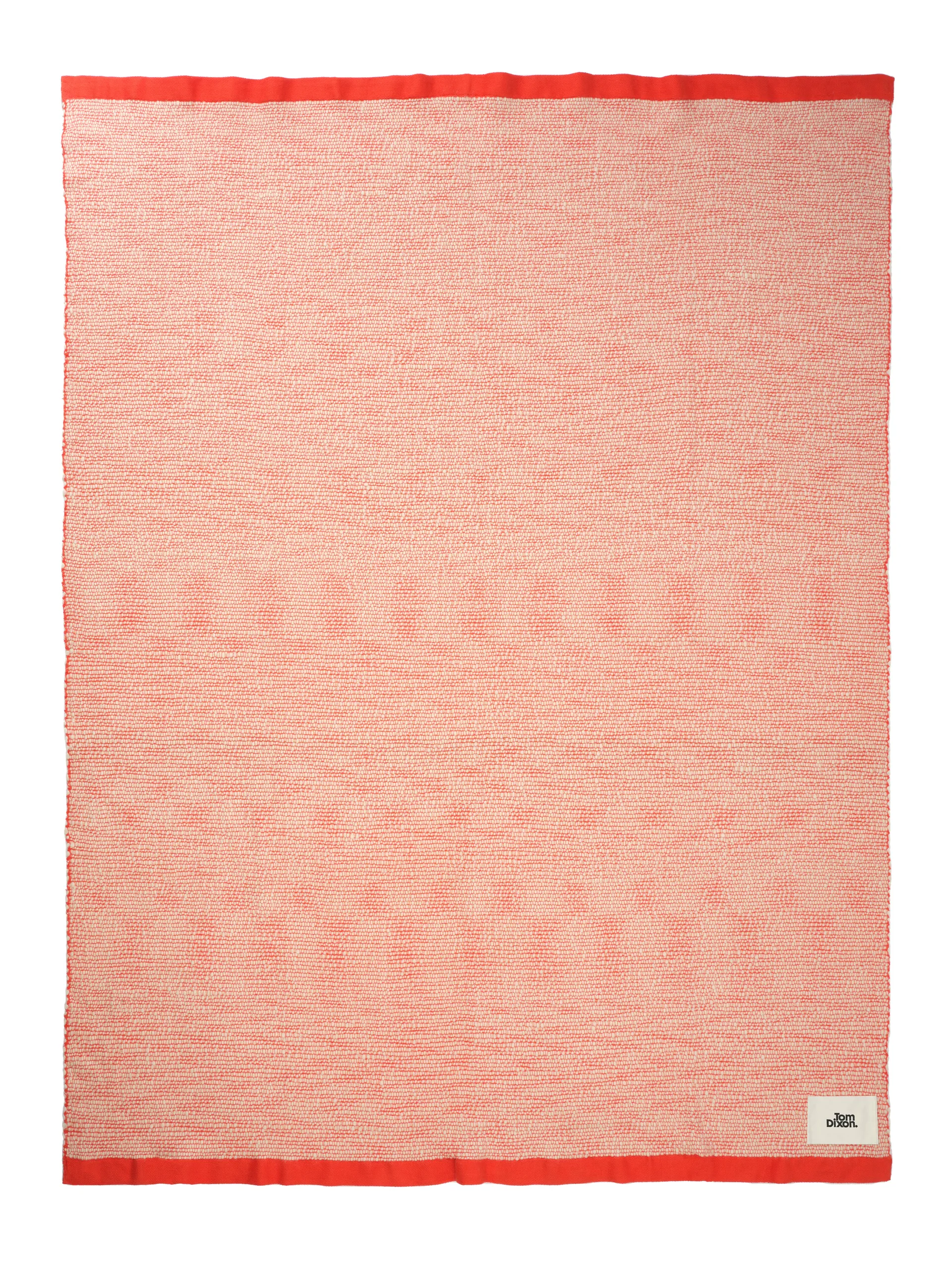 Thread vilt 140x180 cm, Orange & White Tom Dixon