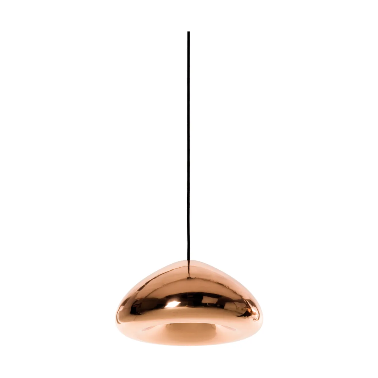 Tom Dixon Void hanglamp LED o30 cm Koper | Scandinavisch Interieur | Hanglampen | Oranje