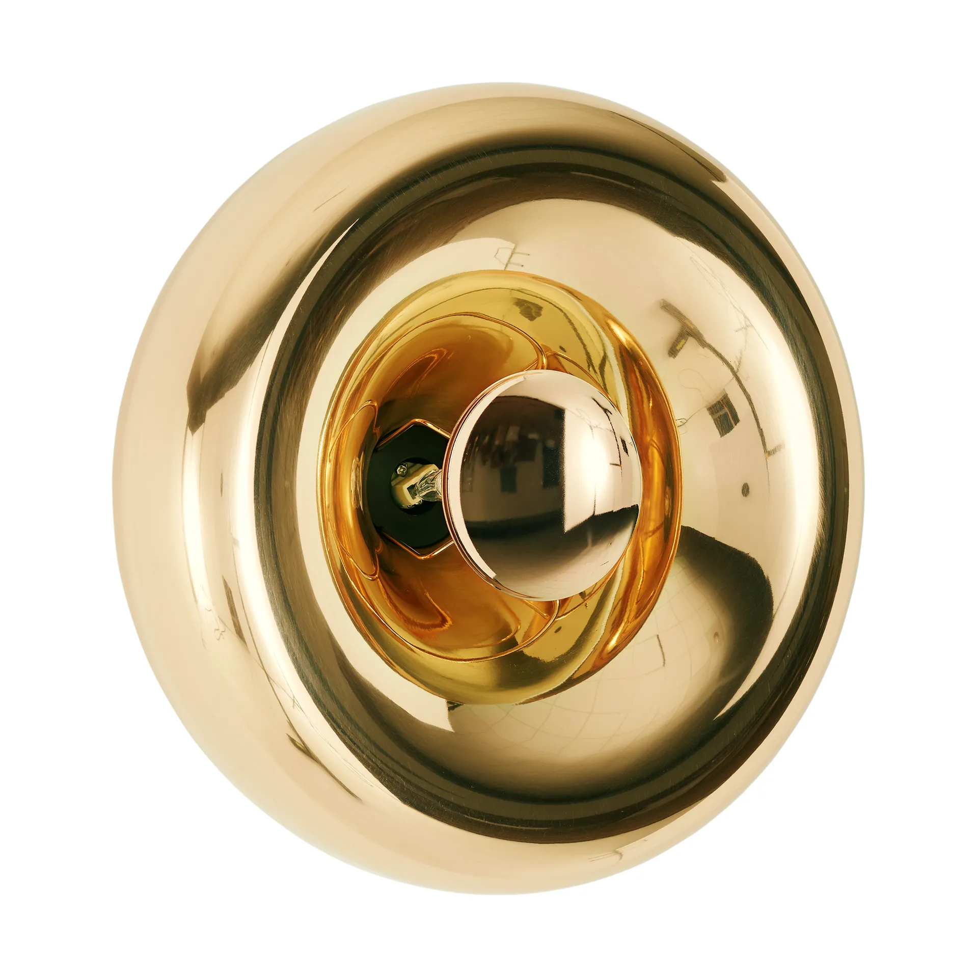 Void Surface wandlamp LED Ø30 cm, Messing Tom Dixon