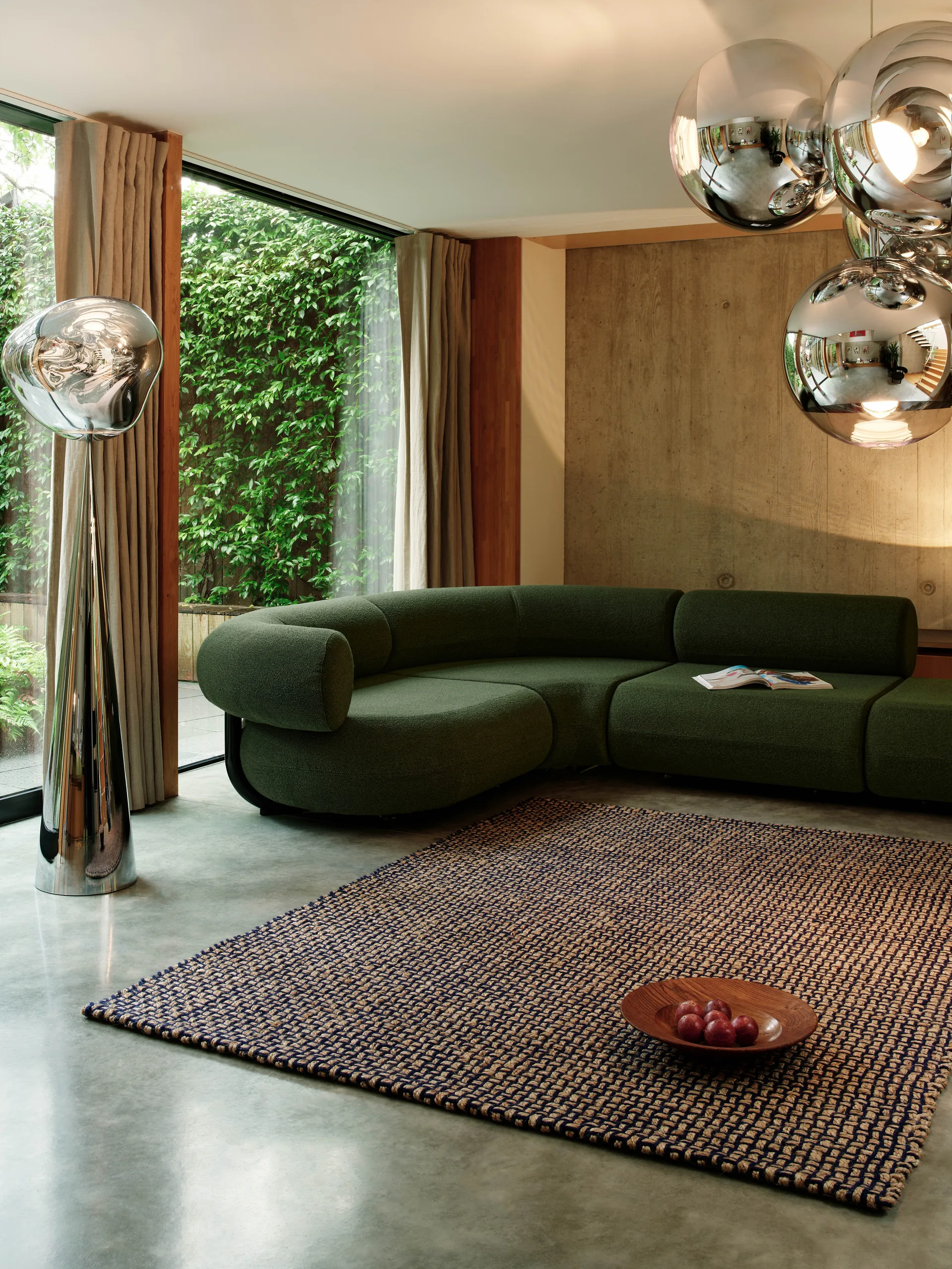 Weave vloerkleed, Blauw 170x240 cm Tom Dixon