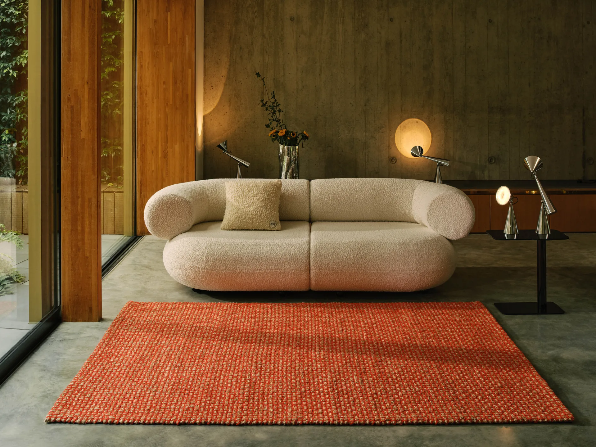 Weave vloerkleed, Oranje 200x300 cm Tom Dixon
