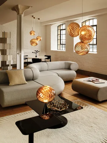 Whirl hanglamp Ø45 cm - Goud - Tom Dixon