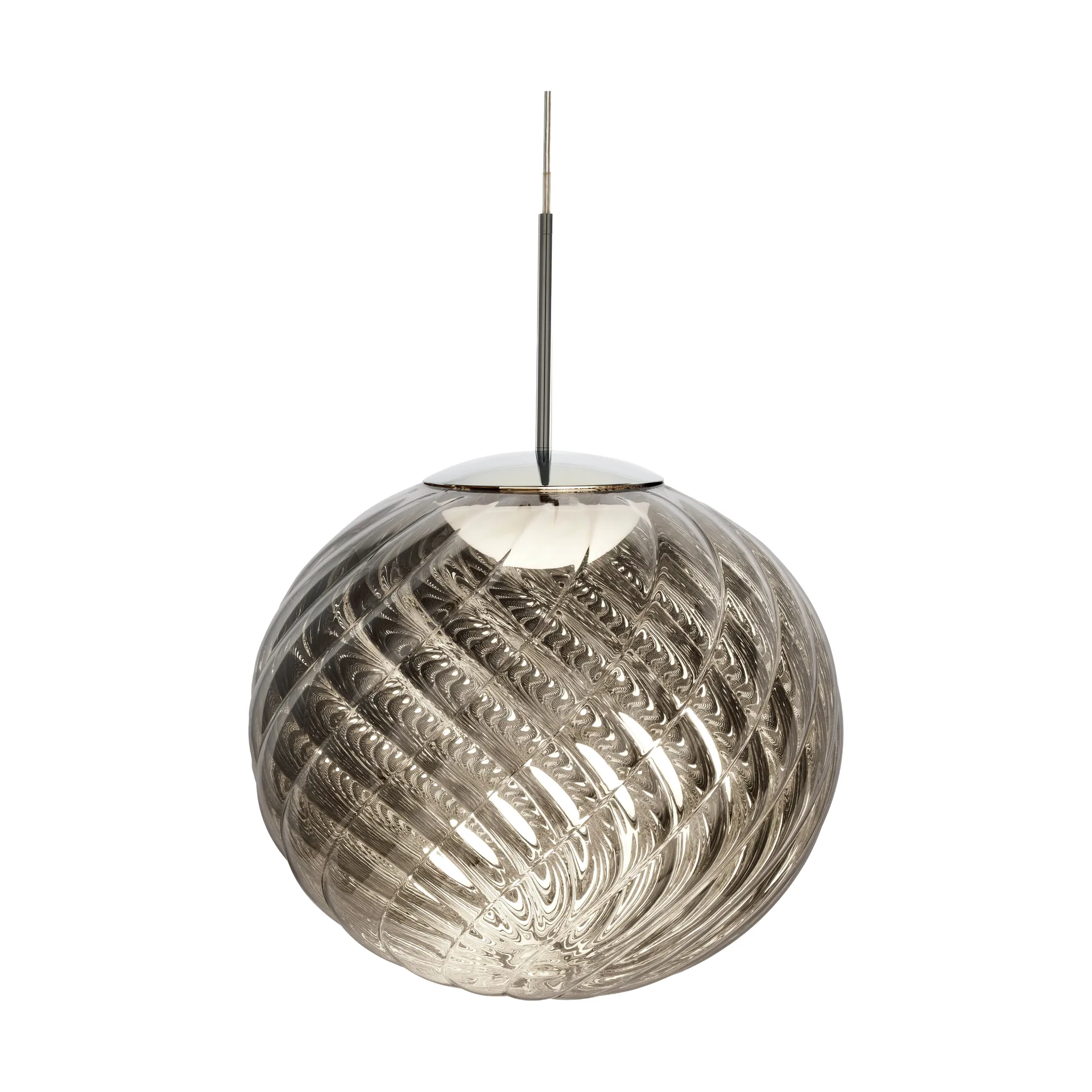 Whirl hanglamp Ø45 cm, Zilverkleurig Tom Dixon