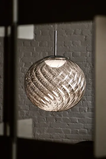 Whirl hanglamp Ø45 cm - Zilverkleurig - Tom Dixon