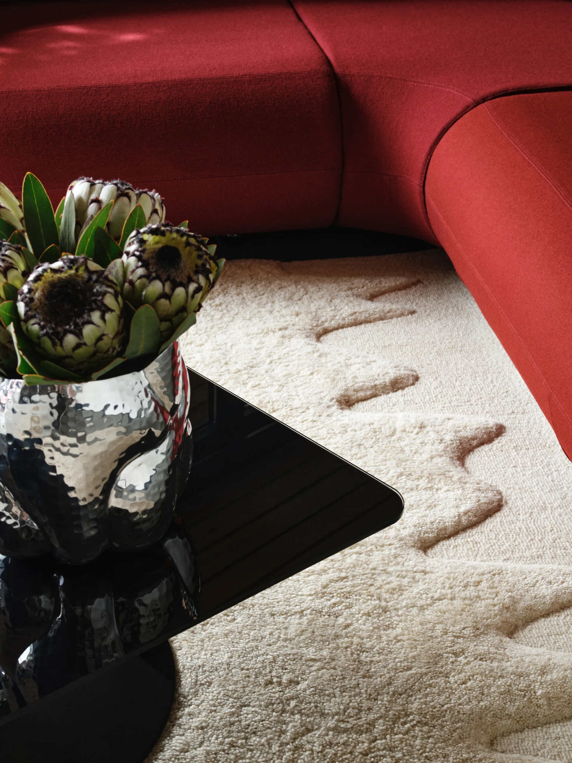 Wobble vloerkleed, Natural, 170x240 cm Tom Dixon