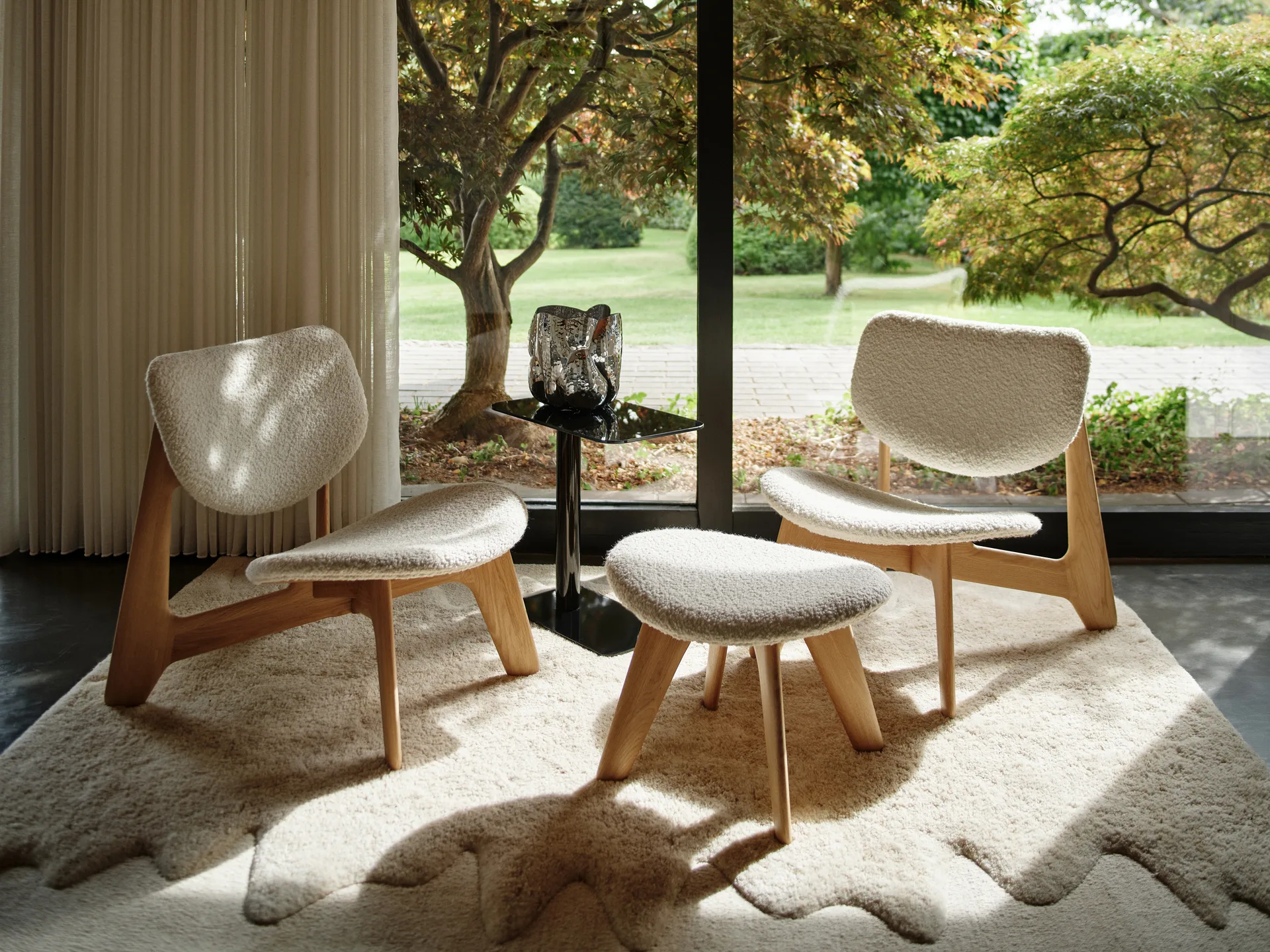 Wobble vloerkleed, Natural, 200x300 cm Tom Dixon