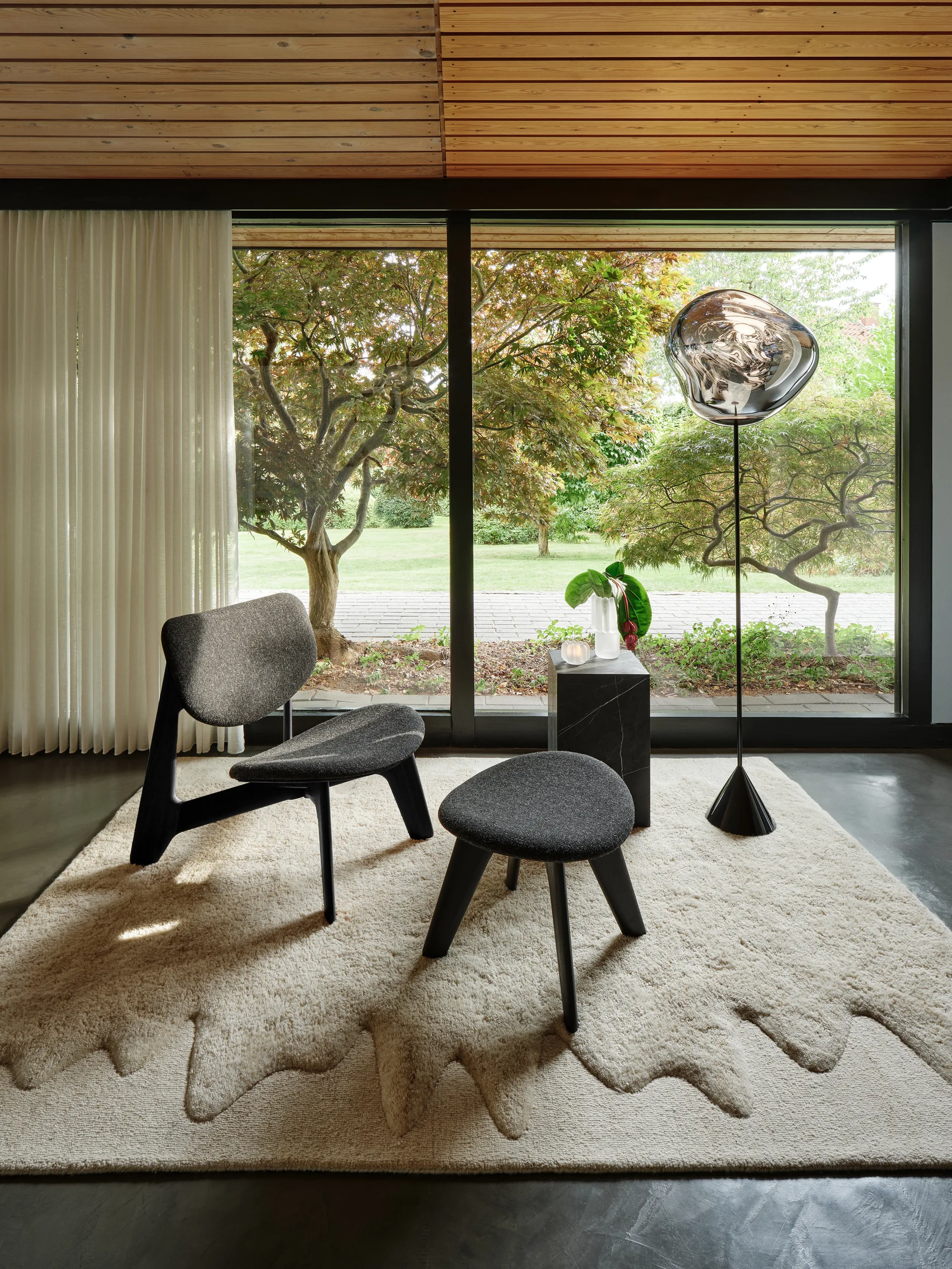 Wobble vloerkleed, Natural, 200x300 cm Tom Dixon