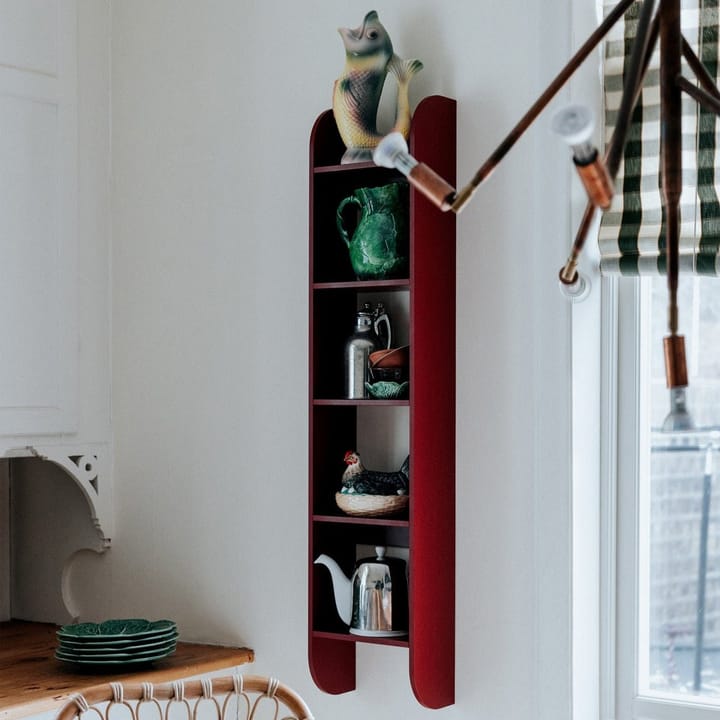 Flaneaur wandplank 27x128 cm, Burgundy TÔNN furniture