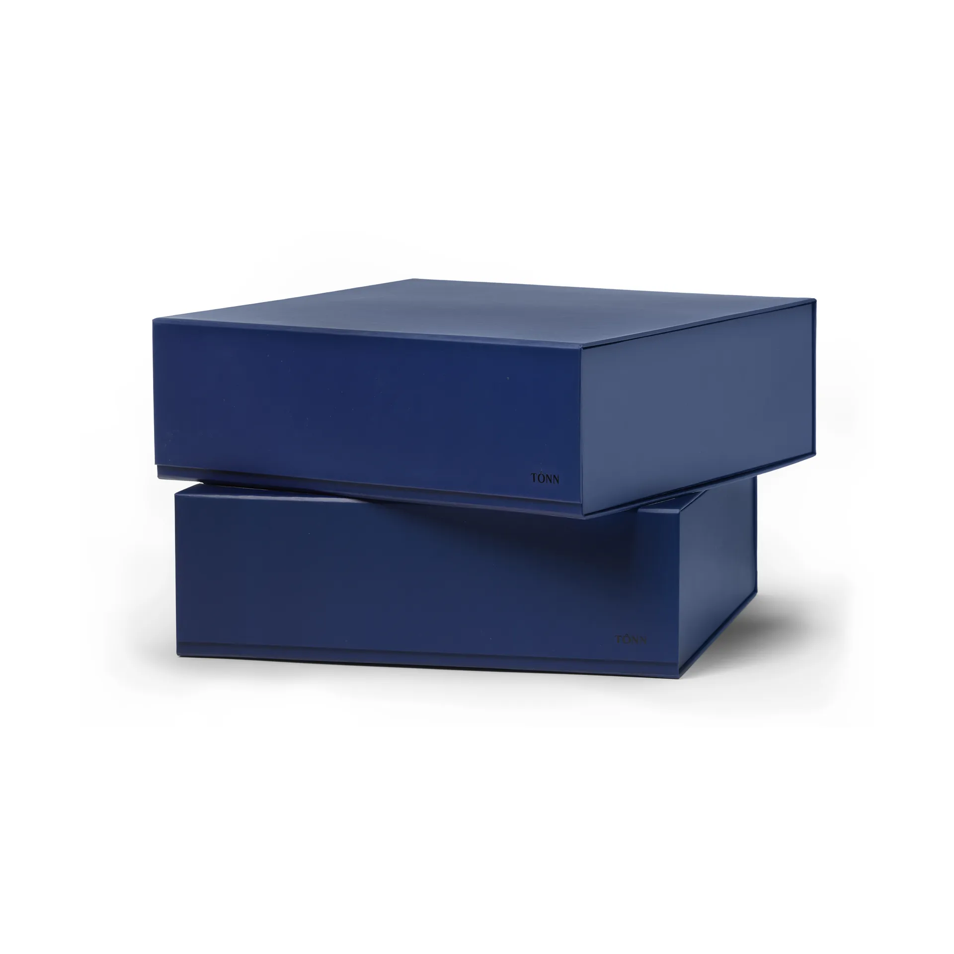 Pac box opbergbox, Middernachtblauw, large 32,5x10,5x30 cm, 2-pack TÔNN furniture